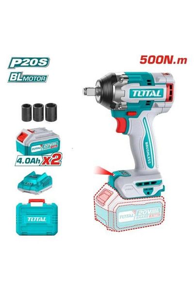 TOTAL Total 500Nm Battery Tire Drill