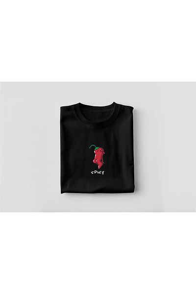 YEACHY Μπλουζάκι Unisex Spicey με στάμπα