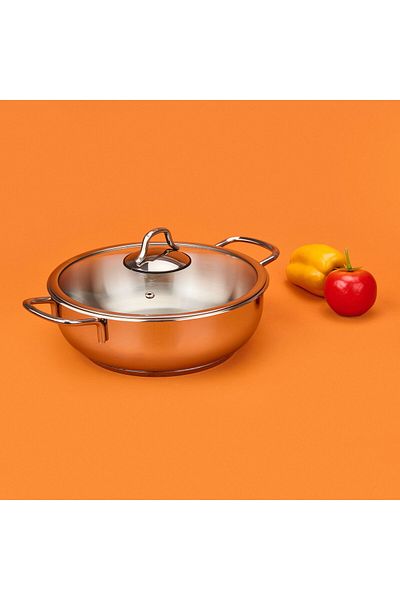 MATMEL Stainless Steel Carnivore Pot - Gray - 24 cm