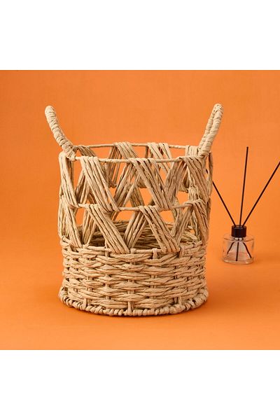 MATMEL Summer Multi-Purpose Decorative Basket - Beige - 25X25 cm