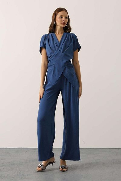 Melike Bakar Boutique Modern Asymmetric Cut Women's Suit