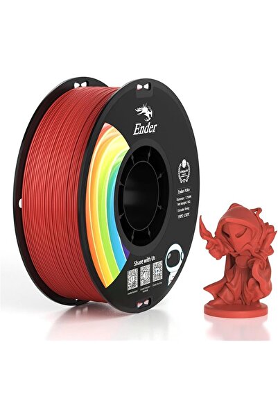 Creality Ender Pla+ Kırmızı Filament 1.75mm 1000Gr