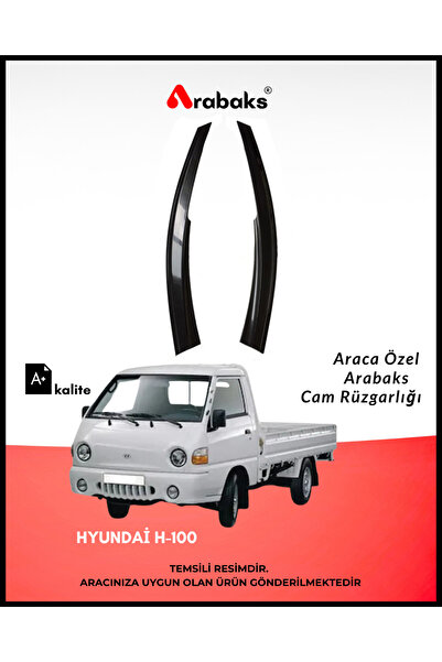 Arabaks Hyundai H-100 Kamyonet Cam Rüzgarlığı 2'li Takım (MUGEN TİP, DAYANIKL...