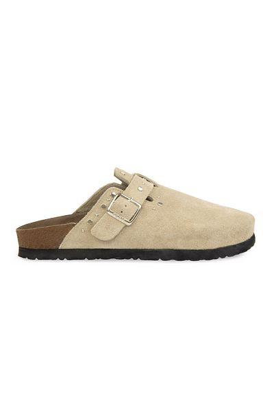 Pegia Γυναικείες γνήσιες παντόφλες Suede Sabo 215542