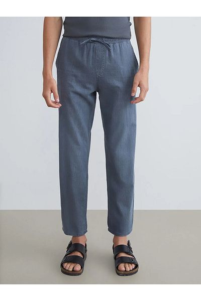 LC Waikiki بنطلون جينز LCW Jeans Indigo فضفاض للرجال
