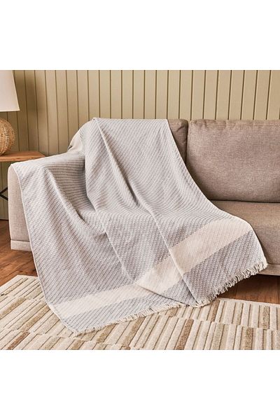 Evidea Soft Wilma Seat Cover - Gray - 130X170 cm