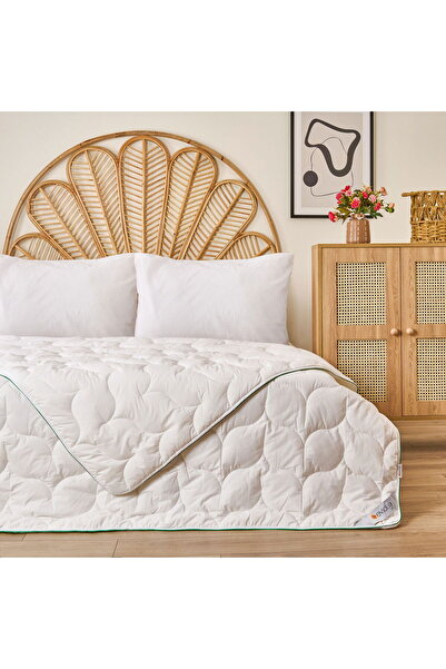 ASPARTAM Soft Double Bamboo Quilt - White - 195X215 cm