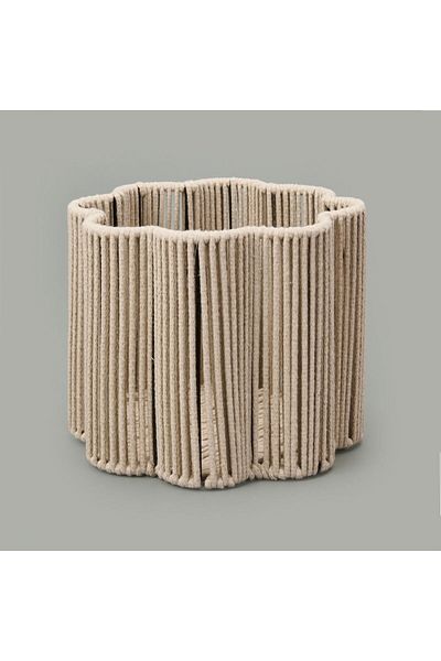 MATMEL Living Granny Summer Decorative Basket - Ecru - 25X20 cm