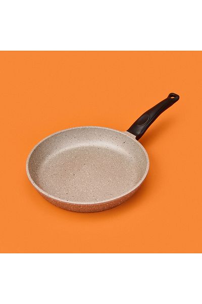 MATMEL Cast Iron Pan - Beige / Black - 28 cm