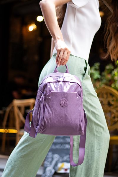 çkn sedat çakan çanta & fular & aksesuar Water Resistant Klinkir Fabric 5 Compartment Backpack (School Bag)4013