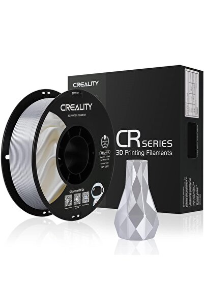 Creality Cr-Silk Pla 1,75mm 3D Baskı Filament 1Kg - Gümüş - Urhanshop Yetkili Satış