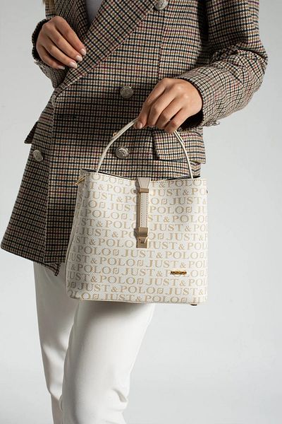 Just Polo Women's Medium Size Waterproof Daily Stylish Hand and Shoulder Bag Size 23 X 18 cm Shoulder Bag