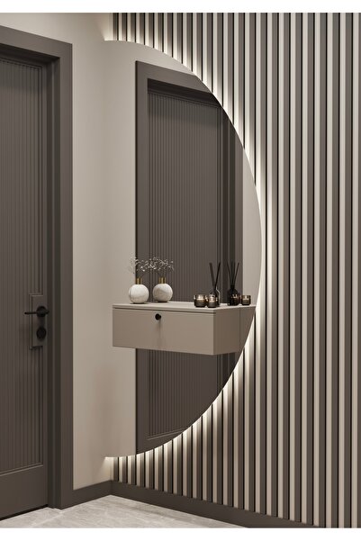 Furnitt Home Asur Bej - Kumtaşı Mdf Dresuar