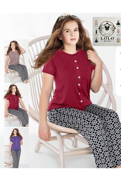 MODA Kız Çocuk Yazlık Pijama Takımı