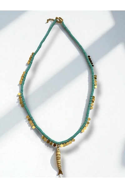 Bo Takı ve Aksesuar Balık uçlu pullu kolyeler