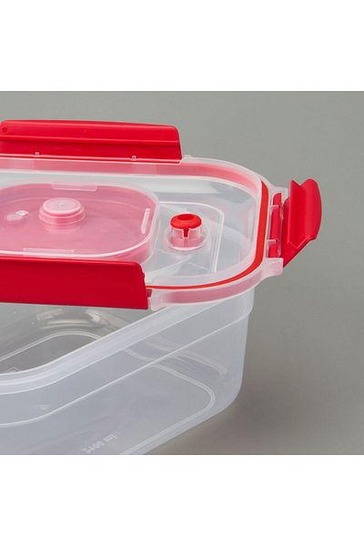 MATMEL Rectangular Vacuum Lockable Storage Container - Asorti - 2.1 Lt