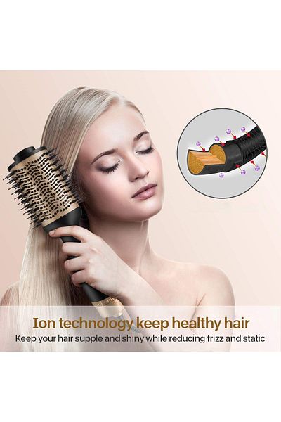 Lumely 1000W 4 IN 1 Hair Dryer, Adjustable Temperature,3 Gear Positions,for All Types of Hair