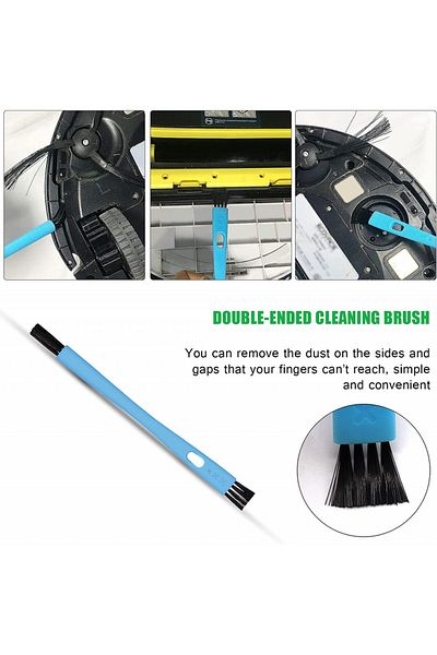 Midukit vacuum cleaner cleaning kit, plastic/metal, multicolor, 8 pieces