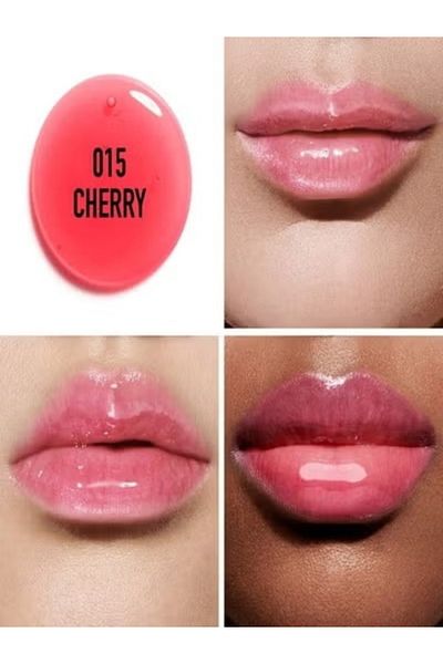 Dior Addict Lip Glow Oil 015 Cherry – Nourishing, Hydrating Tinted Lip Care Oil Red 6ml