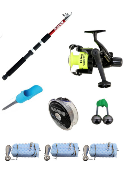 altunbay Sazan olta seti Pegasus 3m + Bauer YS 5000