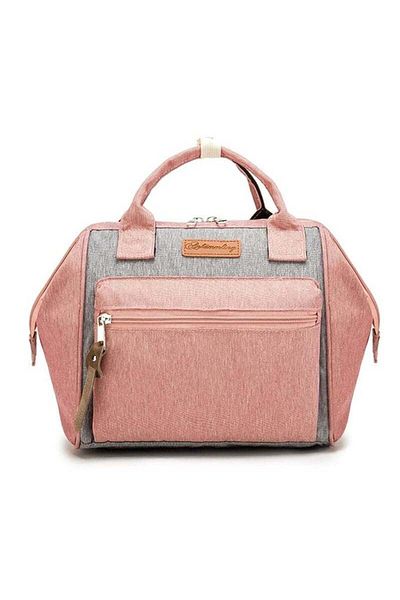 COOYA Portable Multi-functional Diaper Bag,scientific Partition,waterproof And Durable,for Traveling,pink