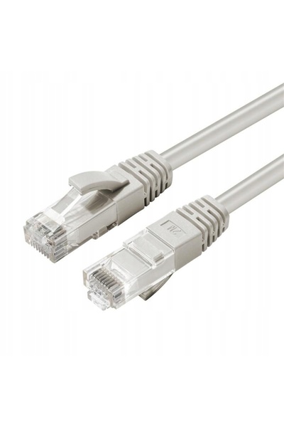 MicroConnect CAT6A UTP 1,5m Szary LSZH