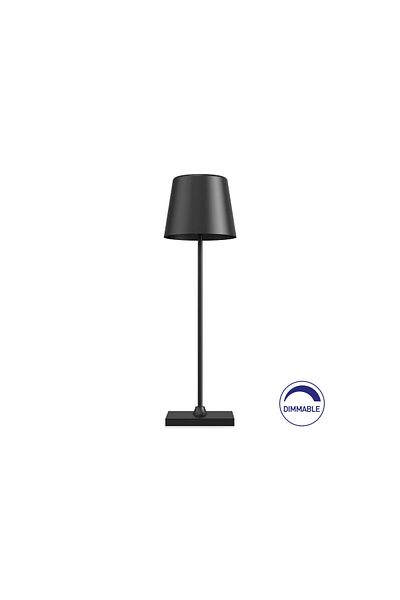 Braytron LAMPA DE MASA 3W 3000K Reincarcabil TOWER-1 NEGRU