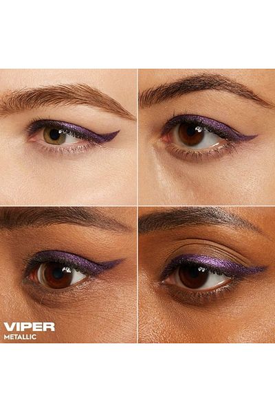 Urban Decay 24/7 Eyeliner Viper – Metallic Purple Matte Waterproof Pencil, Smooth Long-Wear Liner