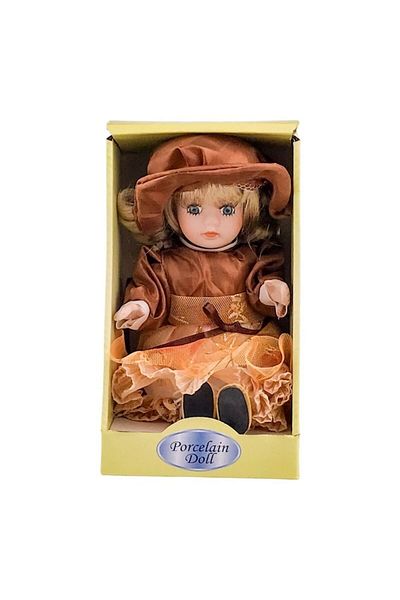 OEM Ceramic Decoration, Girl with Dress, 11x18 cm, Multicolor, M2