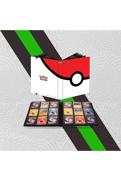 Mythos Cards Ultra Pro - Poké Ball 9 Pocket Full-View Pro - Binder