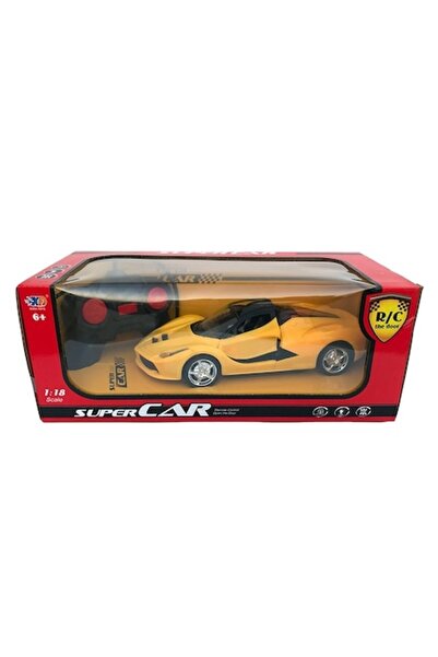 OEM Αυτοκινητάκι με τηλεχειριστήριο, 33x13cm, Κίτρινο