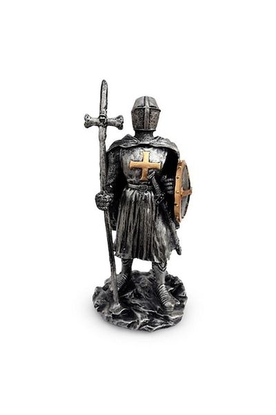 OEM Resin Figurine Soldier in Armor with Shield M1, 11x24 cm