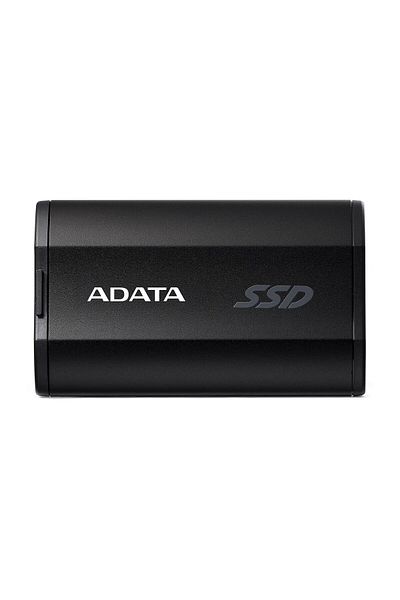Electronica Zewnętrzny dysk SSD ADATA 2000 GB SD810, trwały, czarny, SD810-2000G-CBK