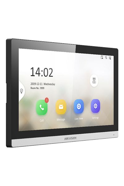 Hikvision Monitor videointerfon TCP/IP, Wi-Fi, ecran LCD de 7', alarmă - DS-KH6350-WTE1