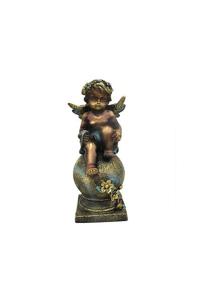 BV Angel Figurine on Globe, 40 cm, 1018A