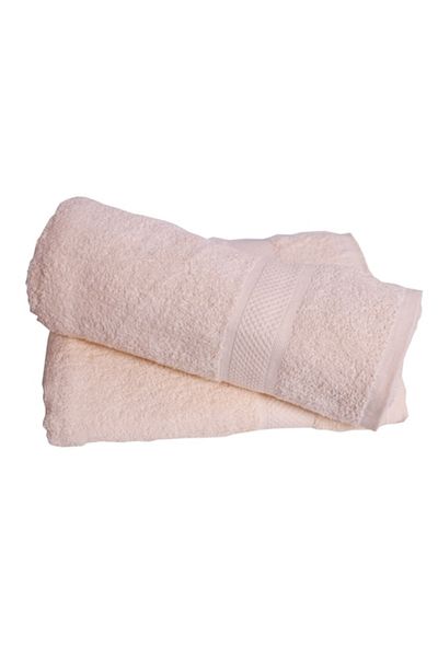 Dial Bath Towel, 70x135 cm, 100% Cotton, Cream