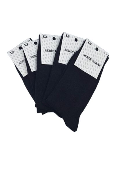OEM Set 5 Socks Cotton Men's Serin Black 41-44
