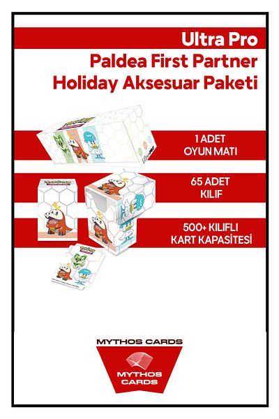 Mythos Cards Ultra Pro - Paldea Fi̇rst Partner Holi̇day Accessories Pack