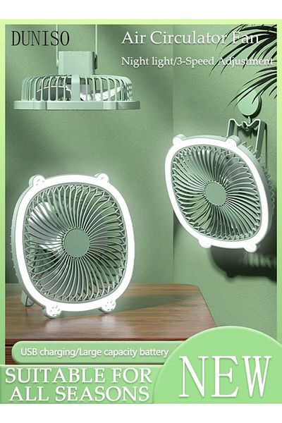 fun zone DUNISO Air Circulator Fan with Light