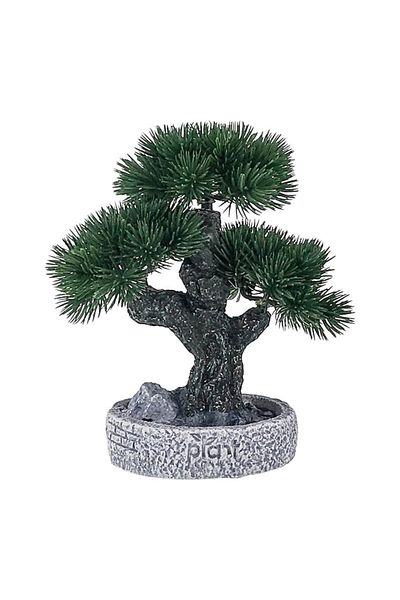 OEM Plastic Bonsai on a Ceramic Base, 20x22 cm, Multicolor, M1