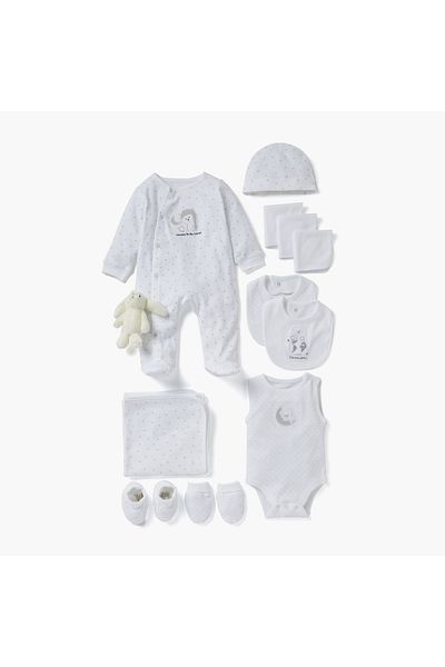 giggles Printed 12-Piece Clothing Set