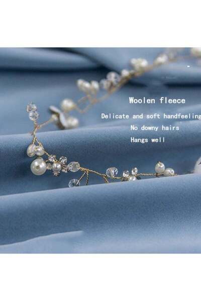 Arabest Blackout Curtain, Cashmere Curtain for Bedroom, Living Room, Balcony, Two Packs (Blue)