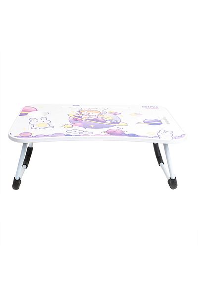 Z-Tools Folding laptop table, 60x40x26cm, tablet stand, purple / ZTS9178