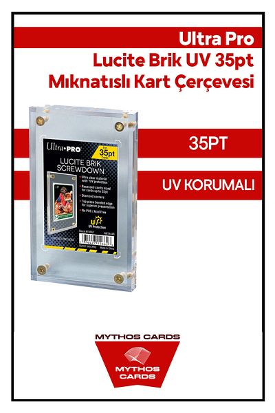 Mythos Cards Ultra Pro - Lucite Brick Uv 35Pt Magnetic Card Frame