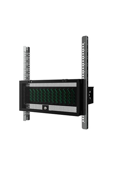 Lanview panel osłonowy bezpieczeństwa 5U do montażu w szafie rack 19", RAB505BL