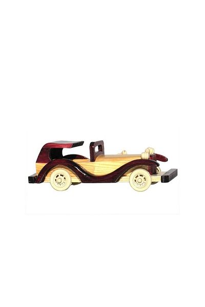 OEM Wooden Decoration, Vintage Car, 20x8cm, Multicolor, M4