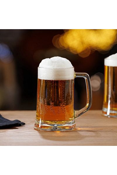 Secret de Gourmet Set of 4 beer mugs, Artisan, 320 ml