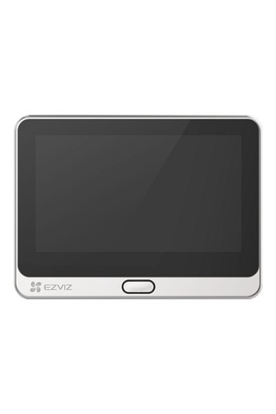 EZVIZ Vizor electronic inteligent, Wi-Fi, FullHD, 4,3 inci, sonerie, 4600mAh, argintiu - CS-DP2C-Silver