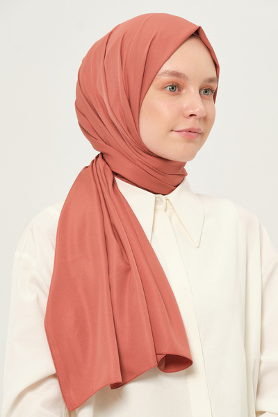 Madame Polo Plain Twil Shawl Onion Peel Non-Slip Wrinkle-Free Fabric