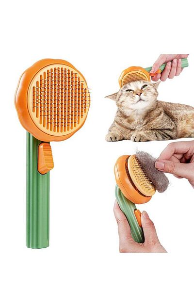 COOYA Pet Grooming Brush for Removes Tangles, Loose Hair Shedding Brush for Long and Short Haired Cats